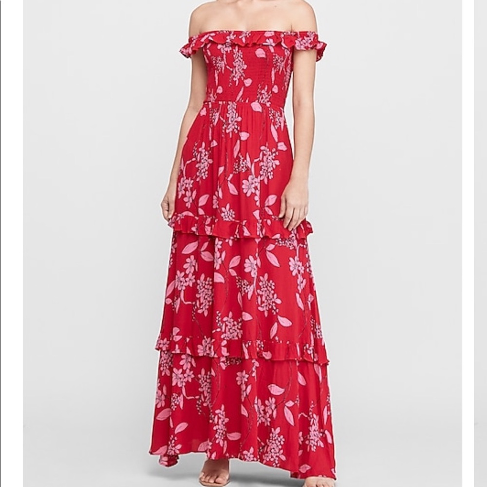 Floral maxi dress